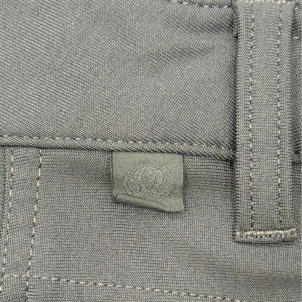 Lululemon Mens ABC Pants Classic Fit Warpstreme 5 Pocket Gray LM5968S Size 38 - Picture 3 of 7